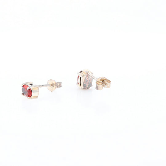 Garnet Stud Earrings