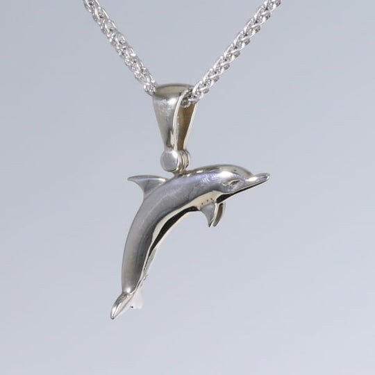 Opal Pendant Inlaid Sea Life Dolphin
