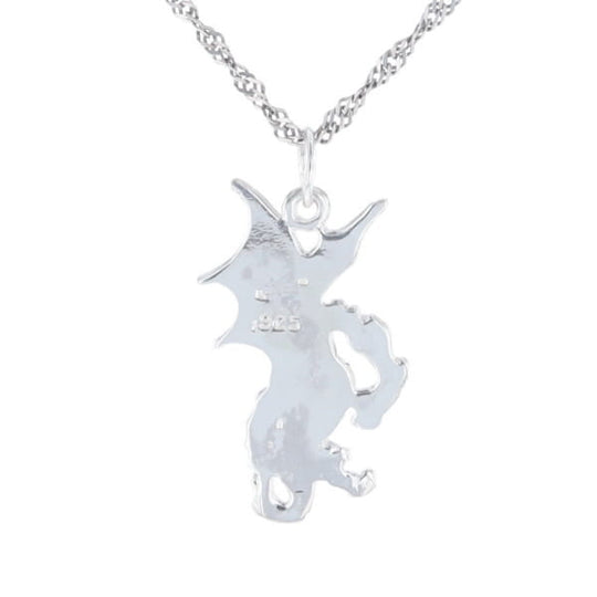 Silver Dragon Pendant