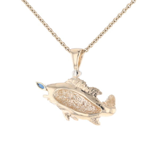 Large Mouth Bass Pendant