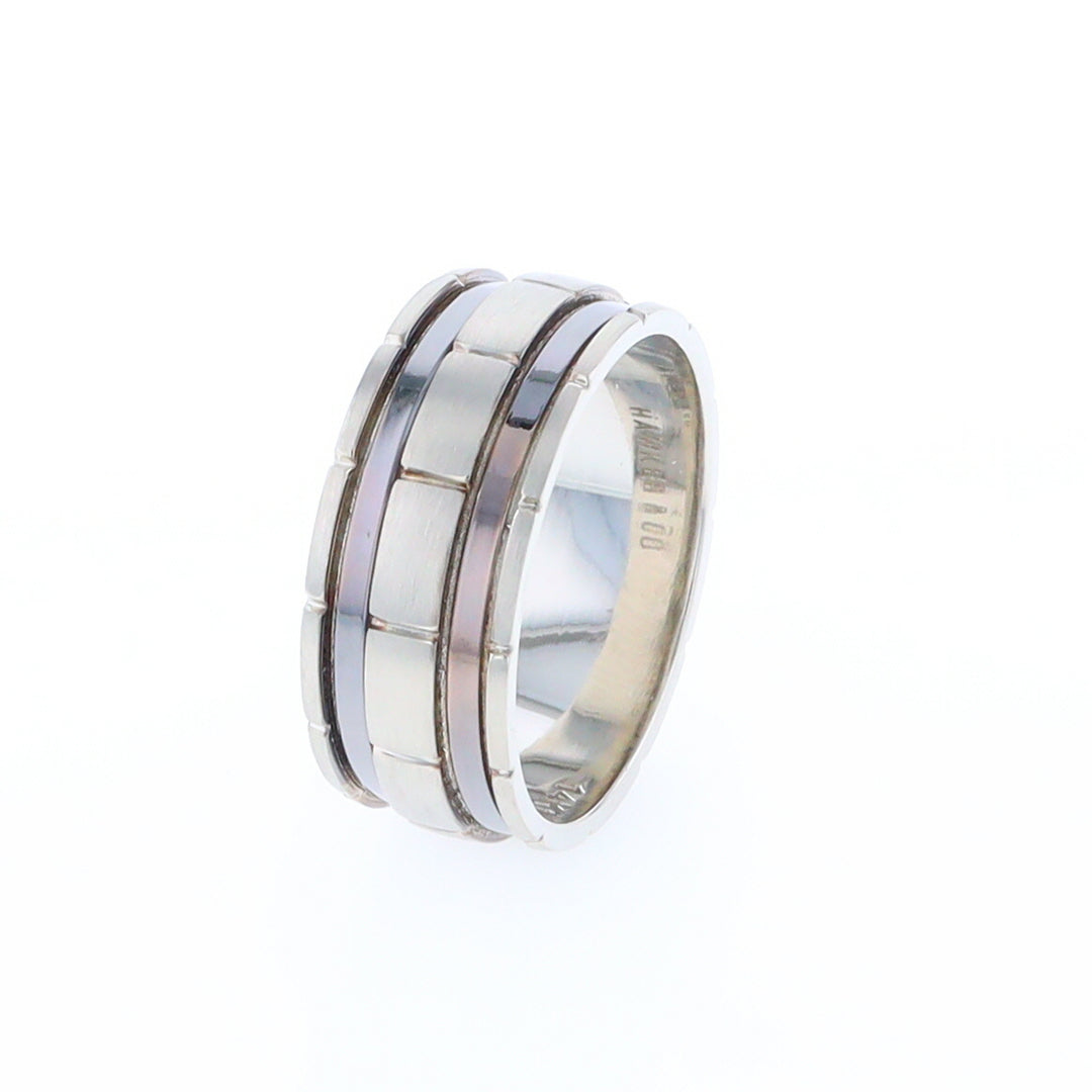 Contemporary Men's Comforts Fit Wedding Band Small