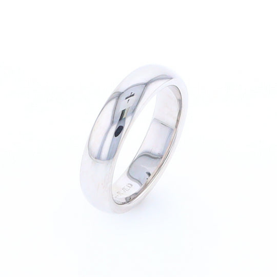 White Gold Wedding Band