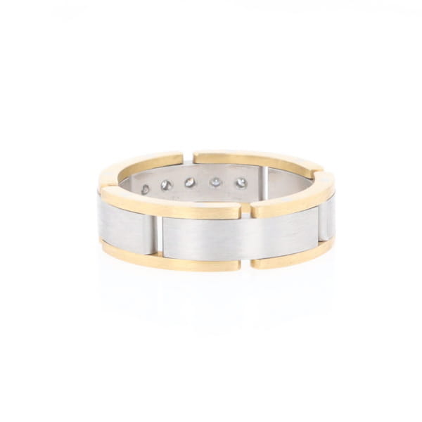 Moveable Men's 5 Diamond Ring
