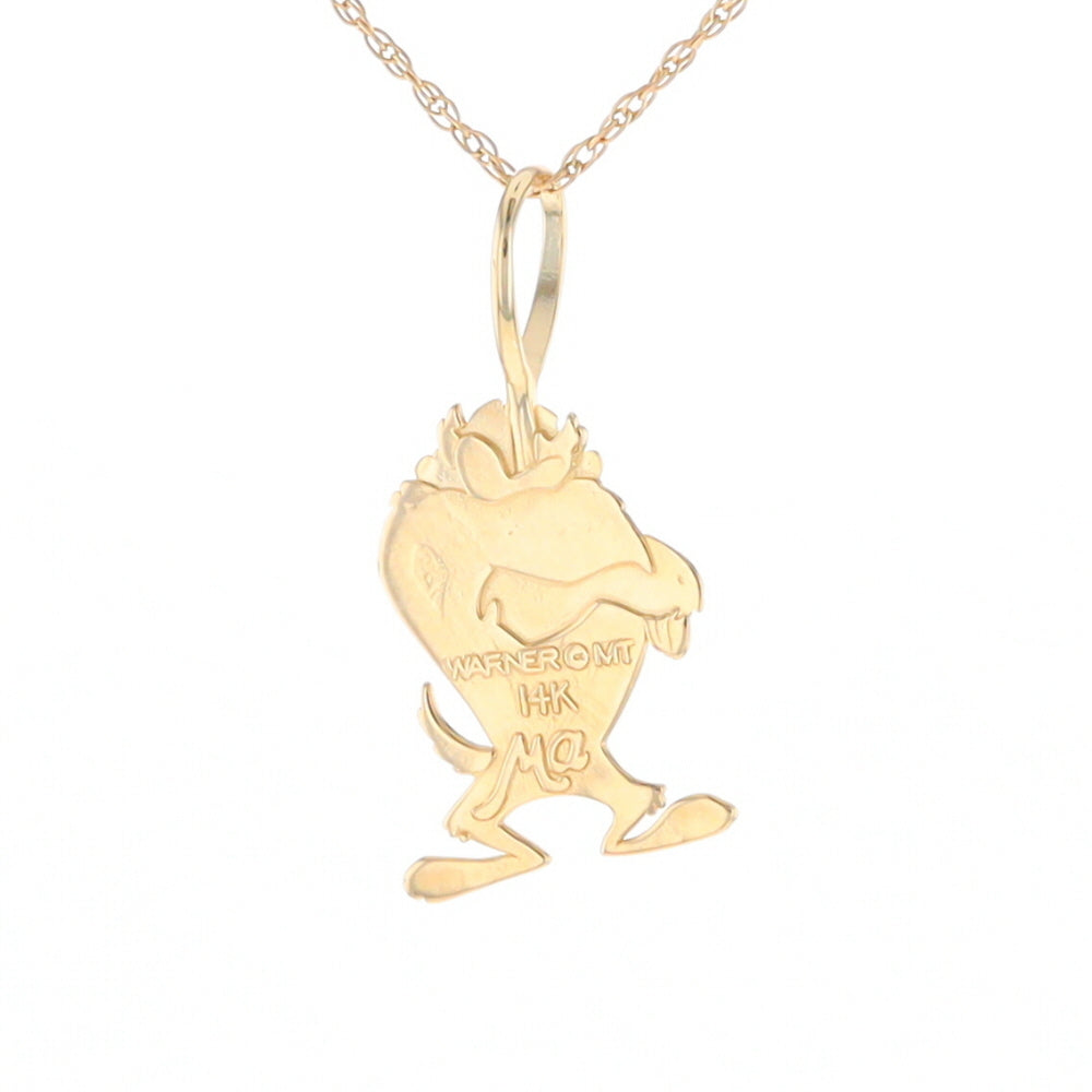 Gold Tasmanian Devil Charm