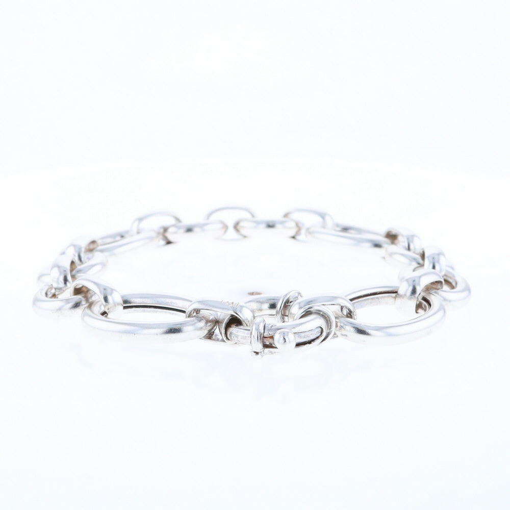 Sterling Silver Open Cable Link Bracelet