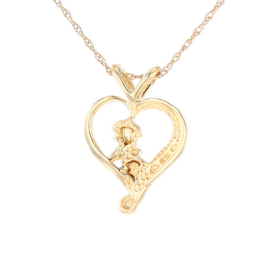 Black Hills Gold Open Heart Necklace