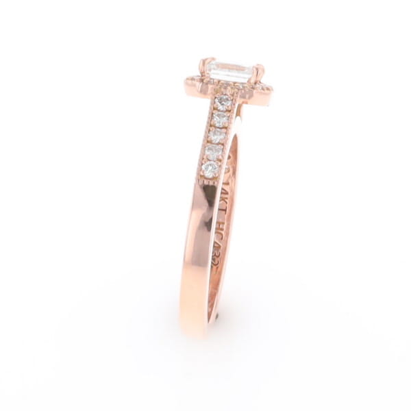 Princess Cut Diamond Halo Ring