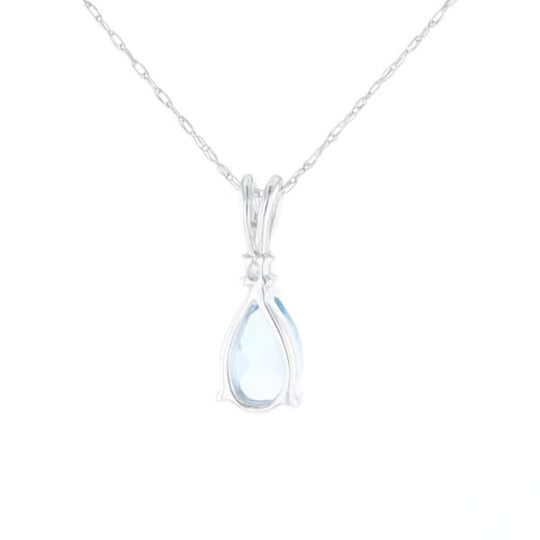 Blue Topaz Pendant
