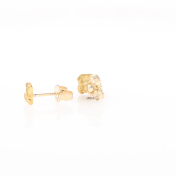 Natural Gold Nugget Earrings