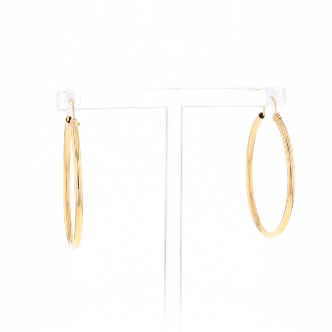 Gold Hoop Earrings