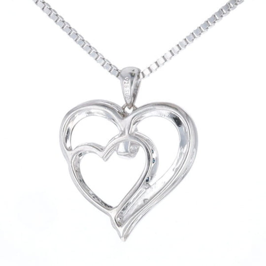 Double Open Heart Pendant