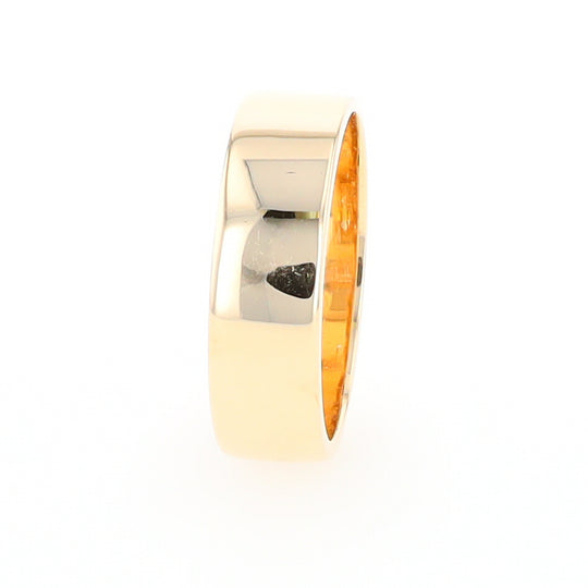 Men's Plain Gold Wedding Band