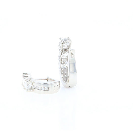 Diamond Hinged Earrings