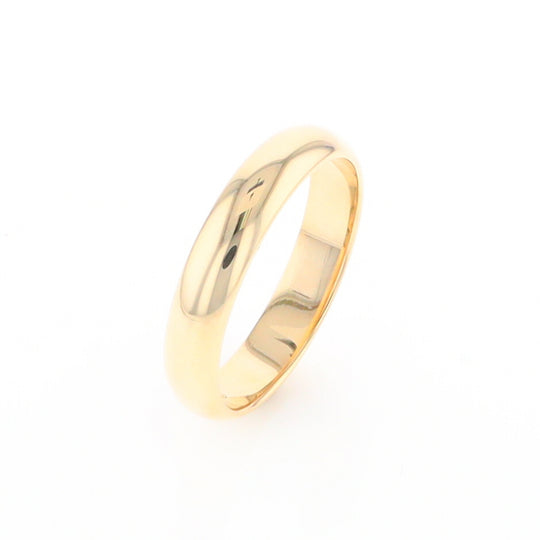 High Polished Comfort Fit Wedding Band