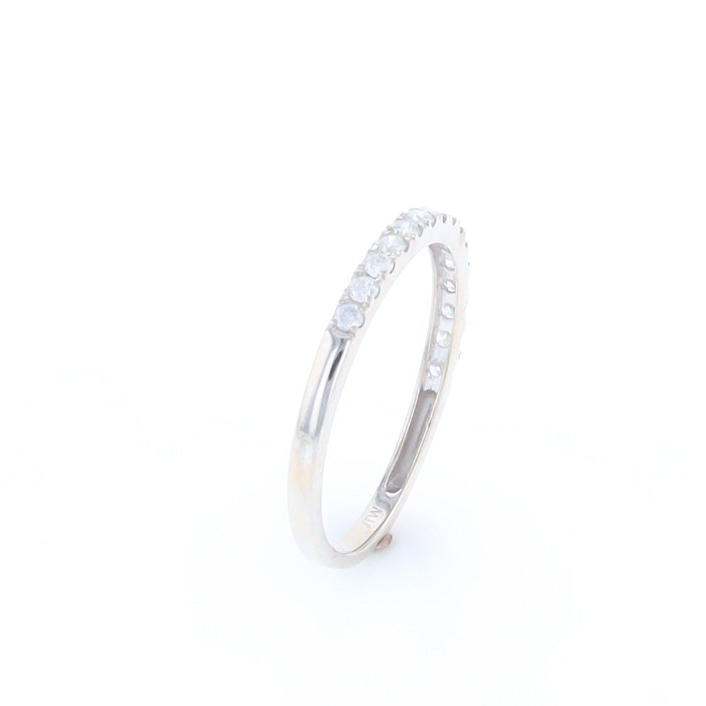 White Gold Diamond Wedding Band