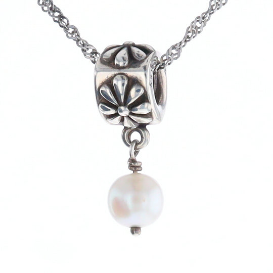 Retired Pandora Pearl Posy Charm