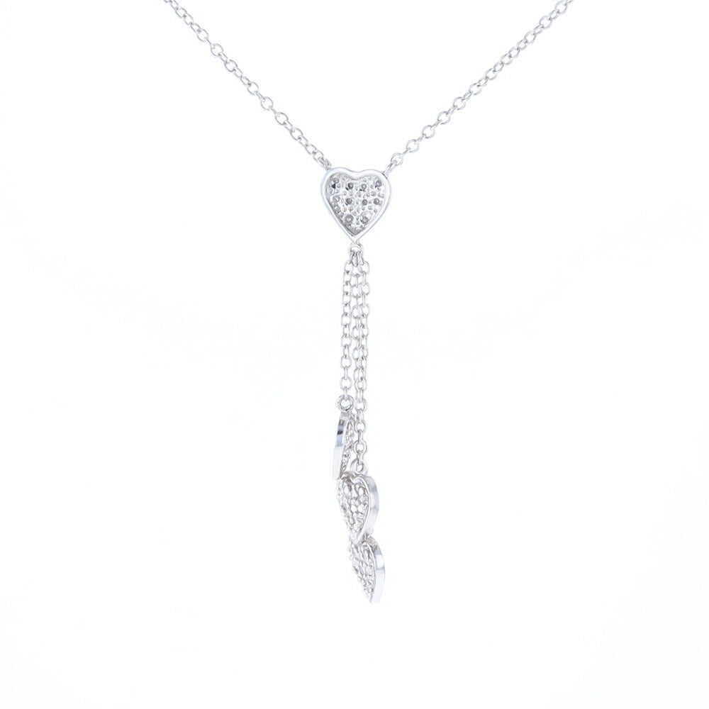 14K Triple Heart Necklace