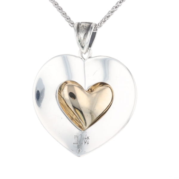 James Avery "Heart of Gold" Pendant
