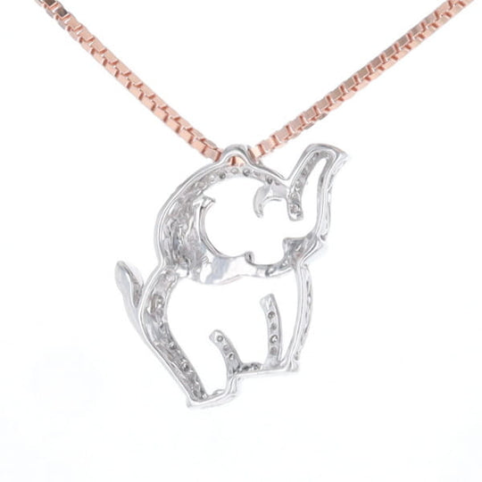 Elephant Diamond Pendant