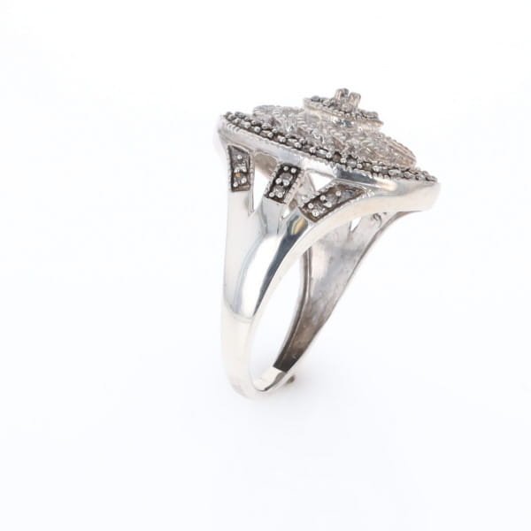 Open Work Filigree Design Ring