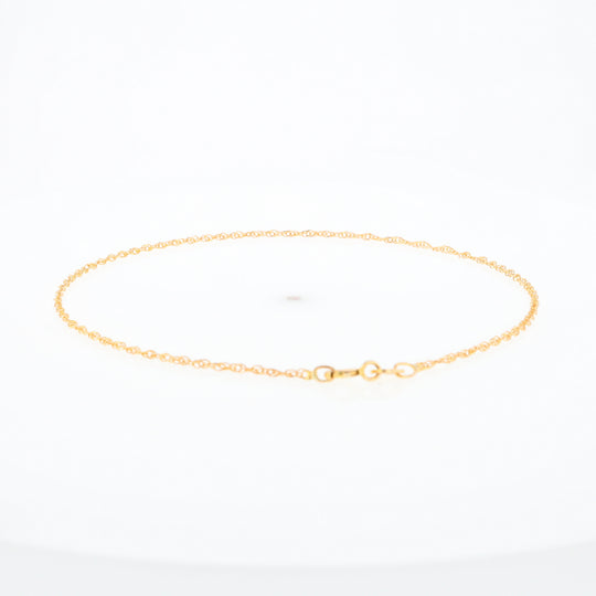 Gold Singapore Anklet