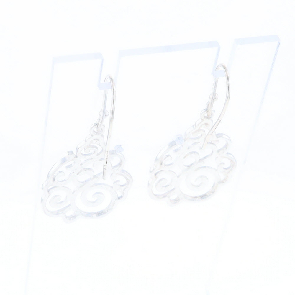 Drop Dangle Swirl Fishhook Earrings