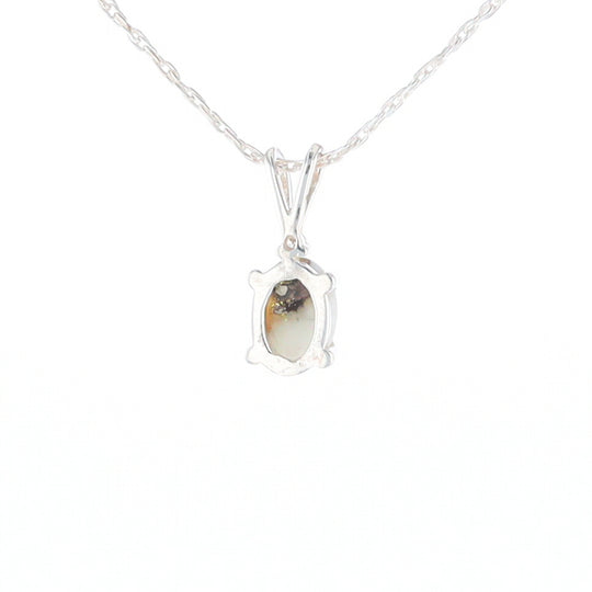 Gold Quartz Cabochon Necklace