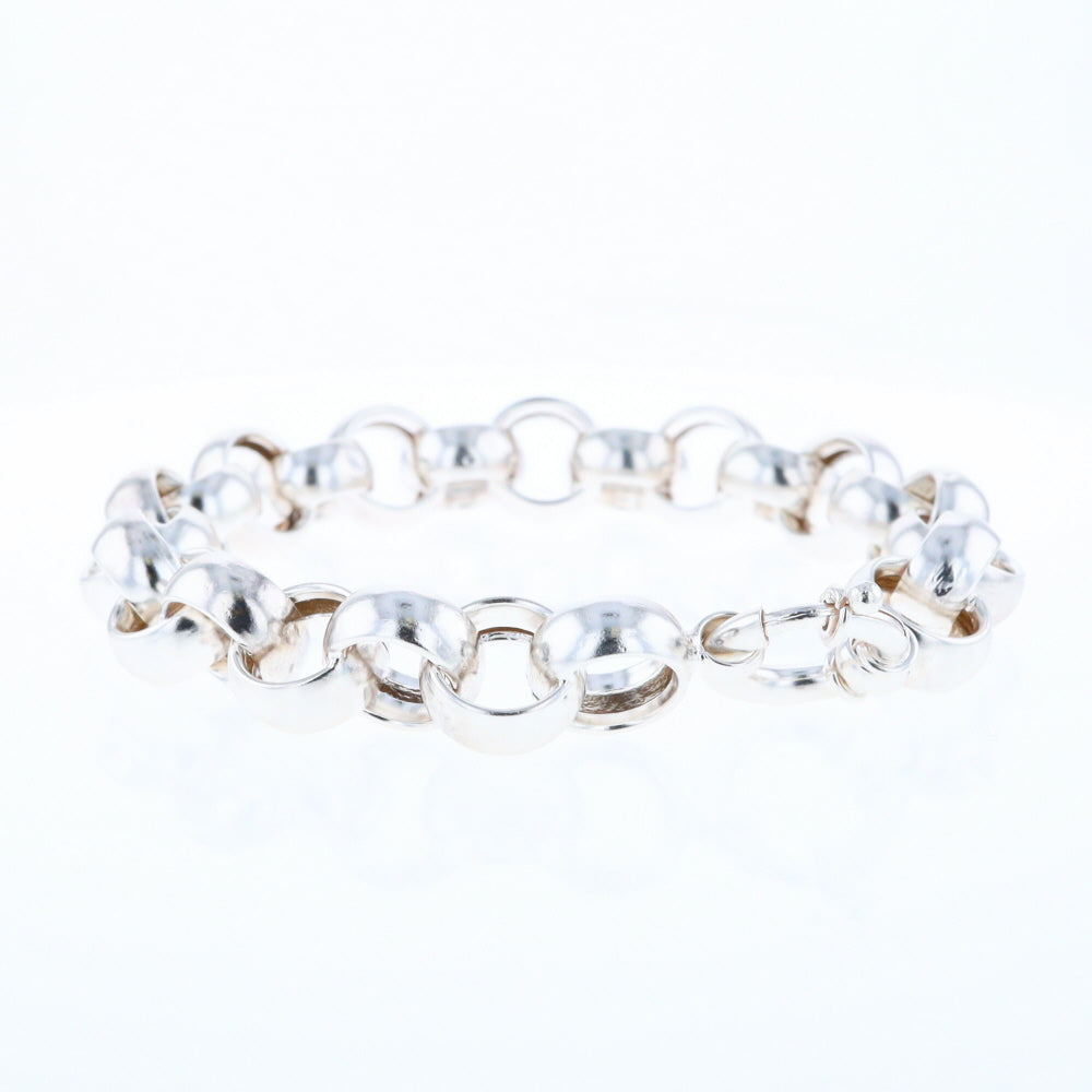 Silver Rolo Link Bracelet