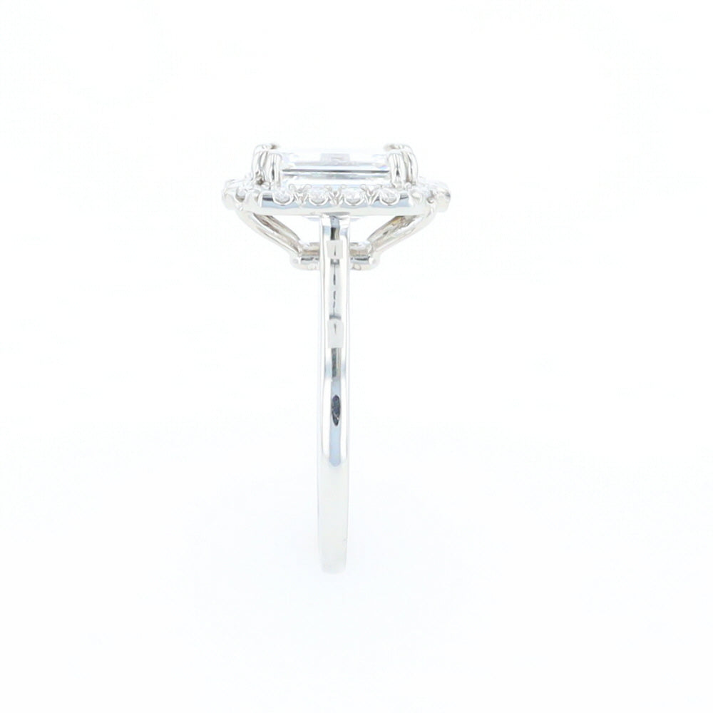 Emerald Cut Diamond Engagement Ring