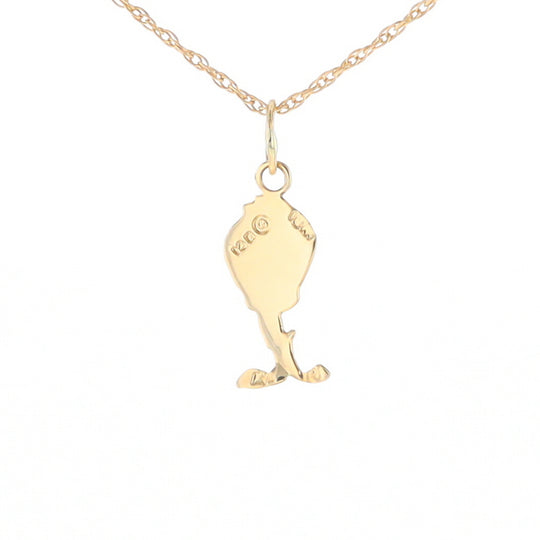 Gold Tweety Bird Charm