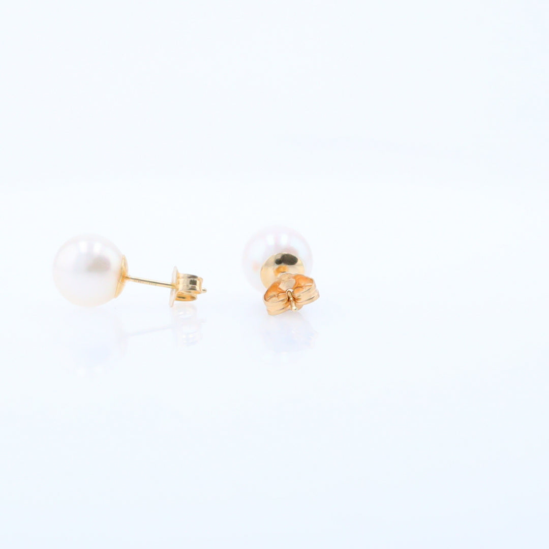 Pearl Stud Earrings