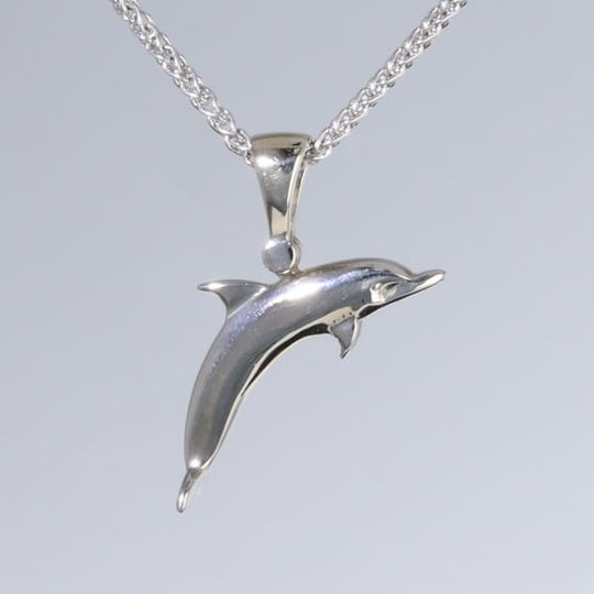 Opal Pendant Inlaid Sea Life Dolphin