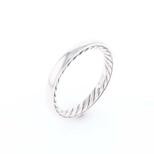 Sterling Silver Rope Decal Band