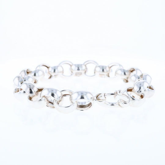 Silver Rolo Link Bracelet