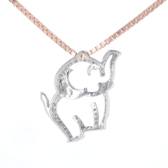 Elephant Diamond Pendant