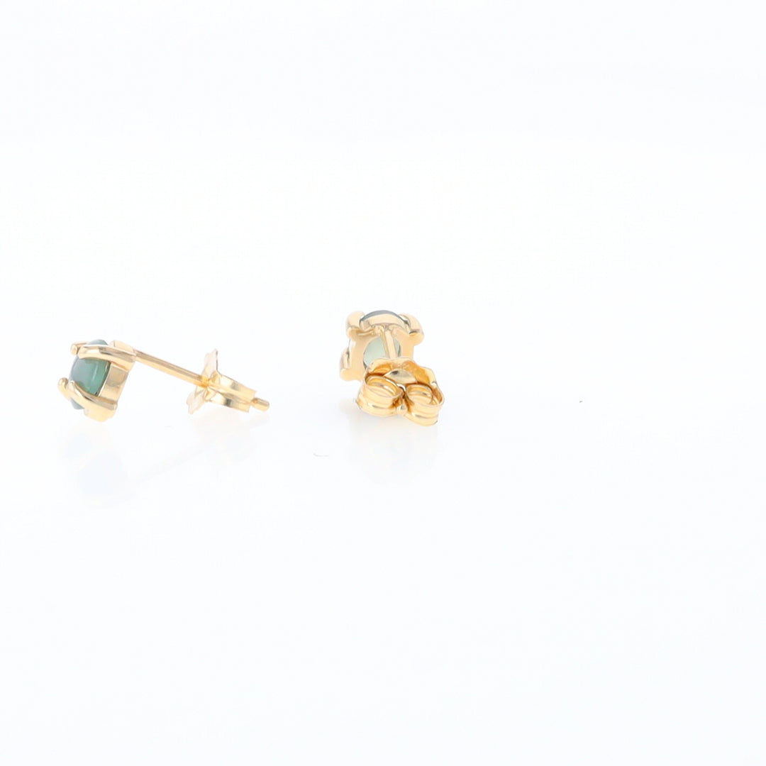 Cat's Eye Alexandrite Studs