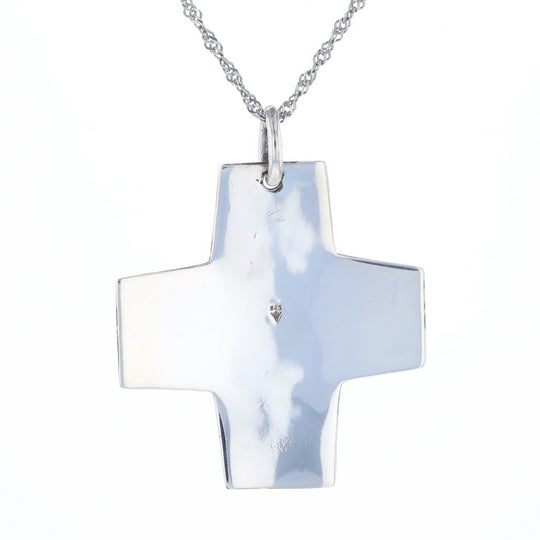 Stamped Cross Pendant