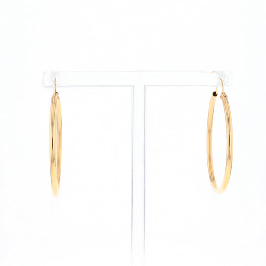 Gold Hoop Earrings