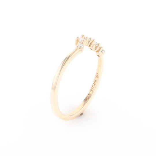 Yellow Gold Shadow Band