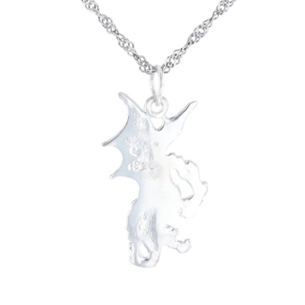 Silver Dragon Pendant