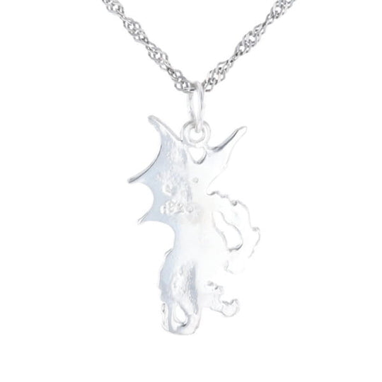 Silver Dragon Pendant