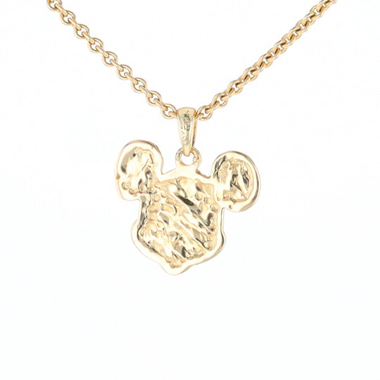 Gold Mickey Mouse Charm