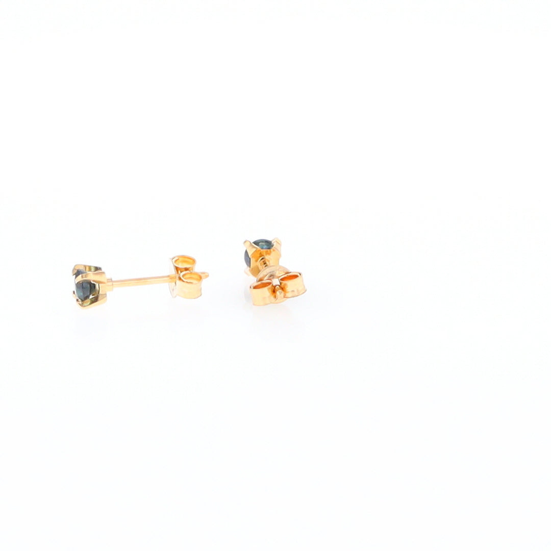 Sapphire Stud Earrings