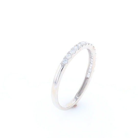 White Gold Diamond Wedding Band