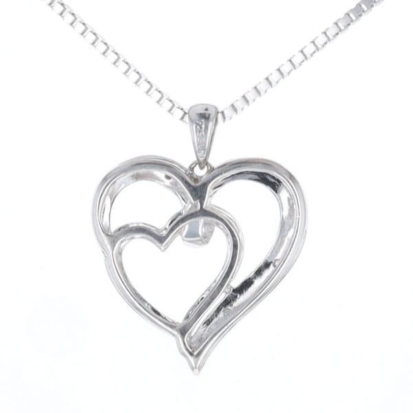 Double Open Heart Pendant