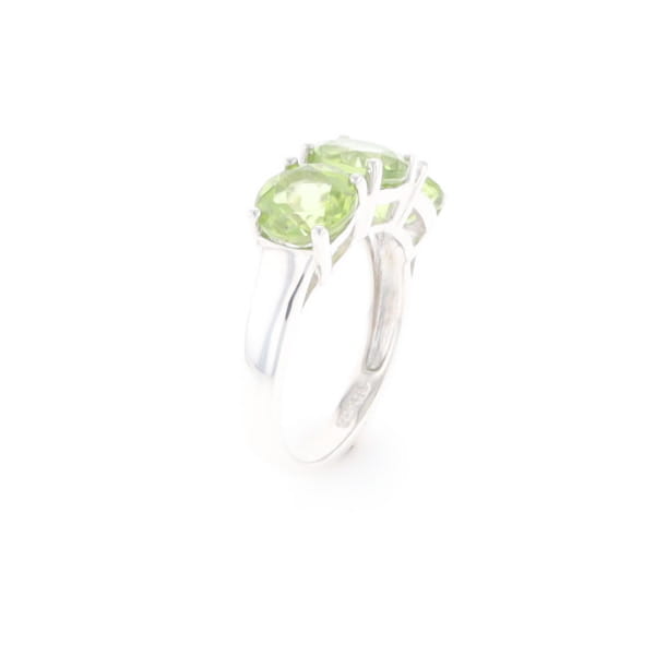 Triple Peridot Ring