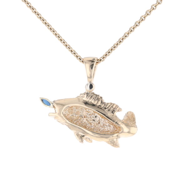 Large Mouth Bass Pendant