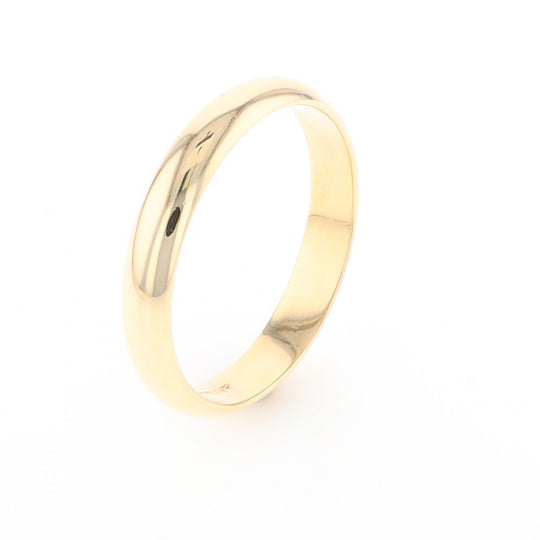 Plain Gold Men's Wedding Band