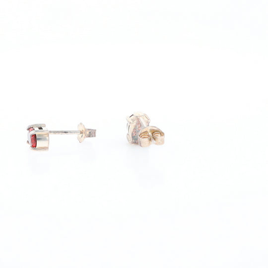 Garnet Stud Earrings