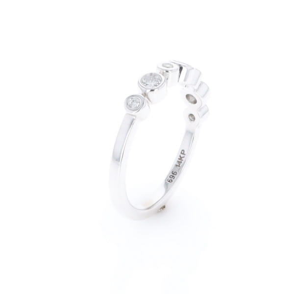 7-Stone Bezel Set Diamond ring
